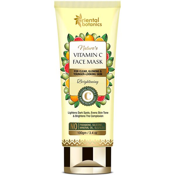 Oriental Botanics Nature's Vitamin C Brightening Face Mask 100 gm - Masks & Peels