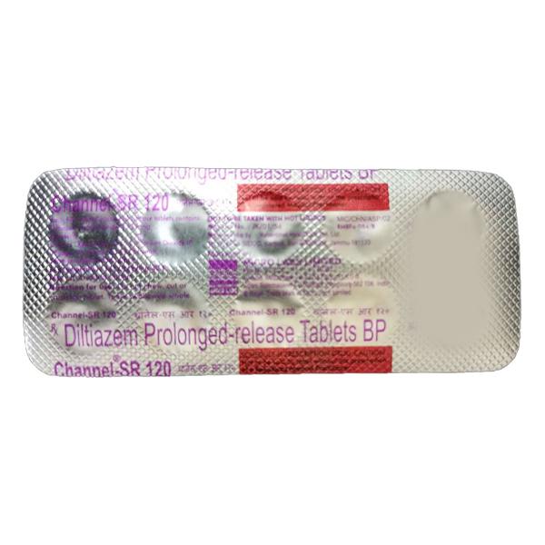 Channel SR 120 Tablet 10'S - Hypertension-Cal