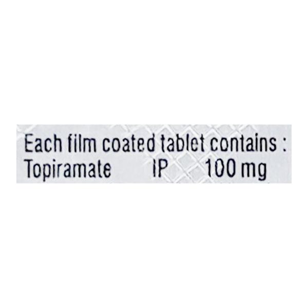 Topitab 100mg Tablet 10'S - Epilepsy/Convulsion-Ant