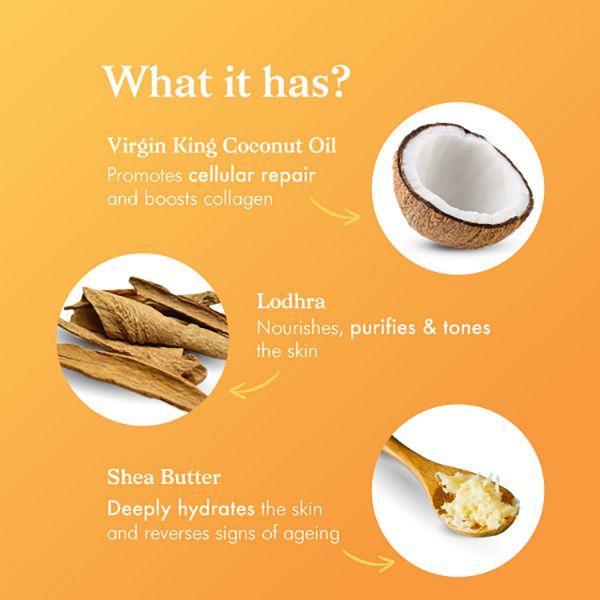 Coco Soul Body Butter With Coconut, Shea Butter & Ayurveda For Intense Moisturization 140 gm - Body Butter