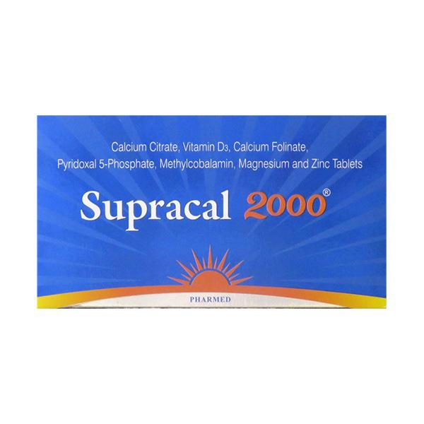 SUPRACAL 2000 Tablet 15's - Supplements-Vam