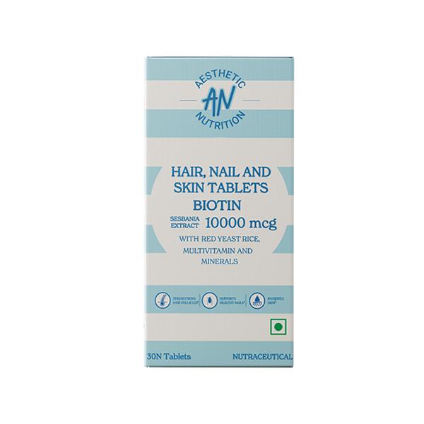 Aesthetic Nutrition Hair, Skin and Nail Tablets - The Ultimate Beauty Booster 30 Tablets 1's - Multi-Vitamins