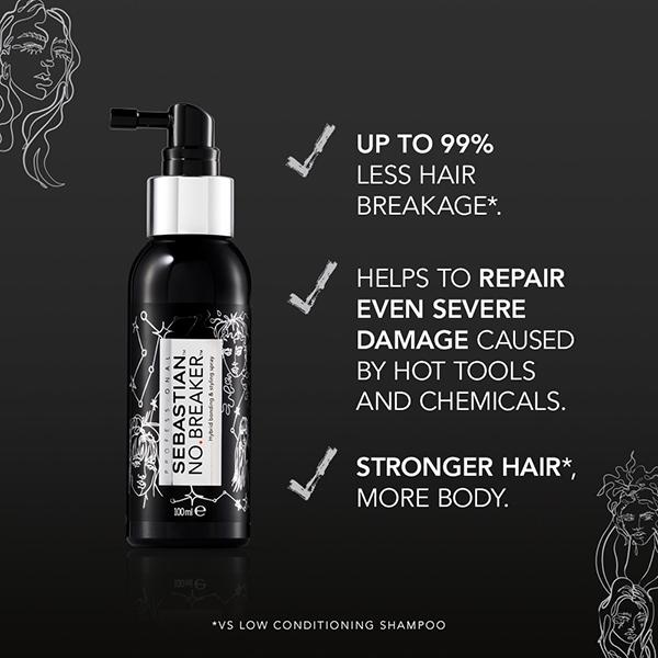 Sebastian Professional No.Breaker Hybrid Bonding & Styling Spray 100 ml - Hair Sprays & Mists