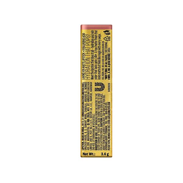 Lakme 9To5 Hya Matte Lipstick Boss Lady Brown 3.6 gm - Lipsticks