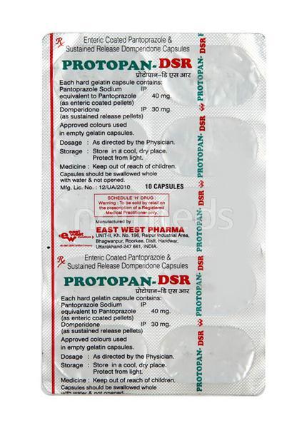 Protopan DSR Capsule 10'S - Ulcer/Reflux/Flatulence-Aaa