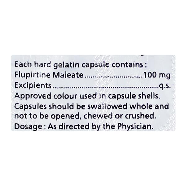 FLUZEST 100 MG Capsule 10's - Muscle Cramps/Spasticity-Mus