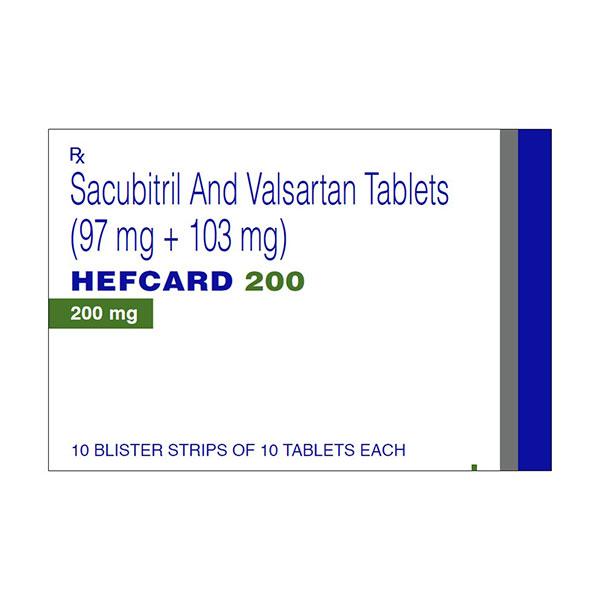 HEFCARD 200 Tablet 10's - Heart Failure-Ang