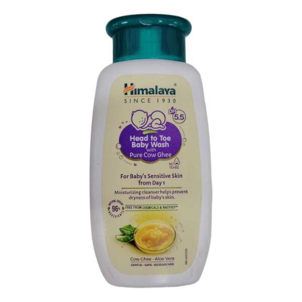 Himalaya Head to Toe Baby Wash with Pure Cow Ghee 100 ml - Baby Body Wash