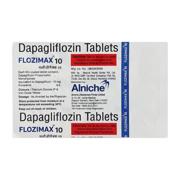 FLOZIMAX 10 Tablet 15's - Diabetes-Ant