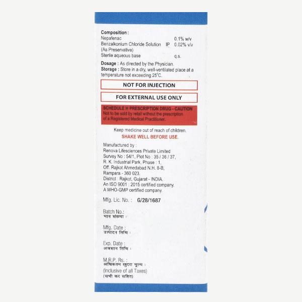 NEPAVAC Eye Drops 5ml - Eye conditions-Oph