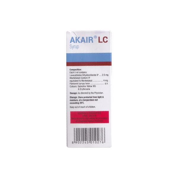 AKAIR LC MIXED FRUIT FLAVOUR Syrup 60ml - Allergies-Ant