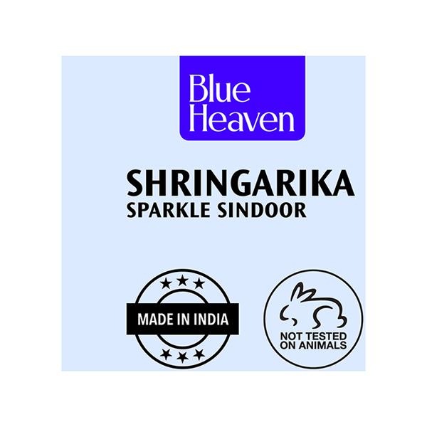 Blue Heaven Shingarika Sparkle Sindoor, Red 9 ml - Sindoor