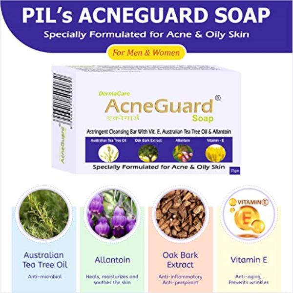 Acneguard Soap (Pack Of 2 X 75 g) 1's - Soaps