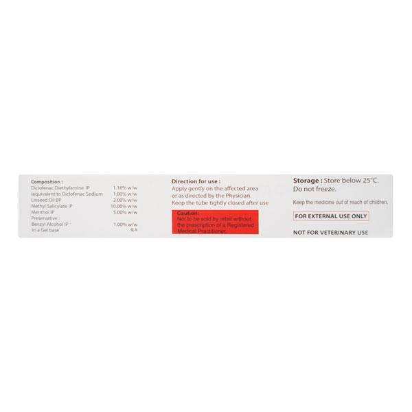 RUBENAC Gel 30gm - Pain relief-Nsa
