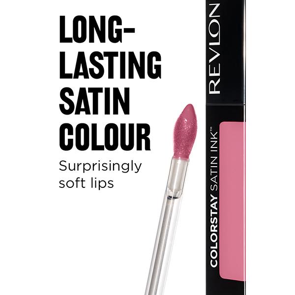 Revlon Colorstay Satin Ink Liquid Lip Color - Mauvey Darling 5 ml - Lipsticks