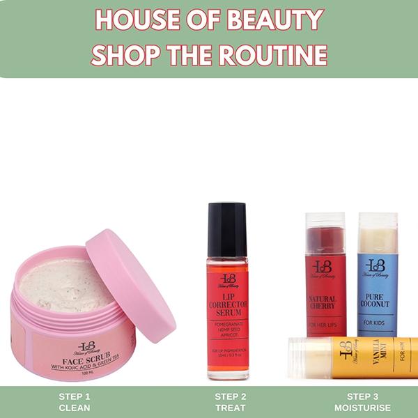 House Of Beauty Pout Perfect Tinted Lip Balm 3's - Lip Balms