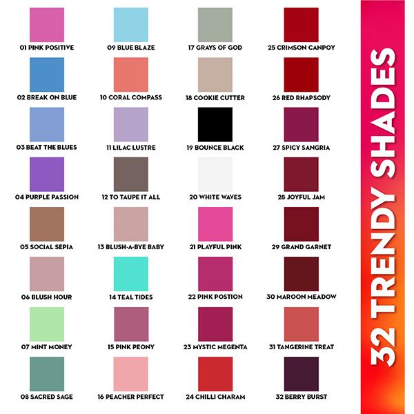 Sugar Cosmetics Tip Tac Toe Nail Lacquer Classic 23 - Mystic Magenta 9 ml - Nail Polish