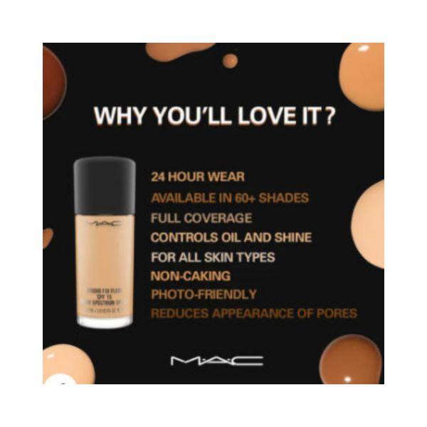 M.A.C Studio Fix Fluid SPF 15 Mini Foundation - NC25 15ml - Foundation