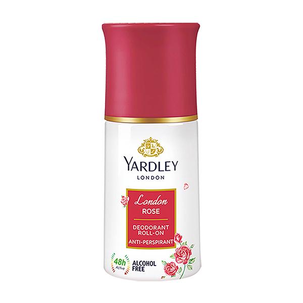 Yardley London Anti Perspirant Deodorant Roll-On - London Rose 50 ml