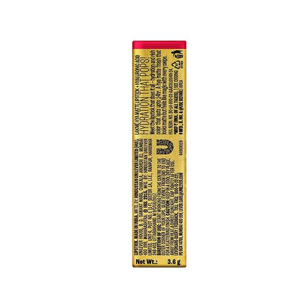 Lakme 9To5 Hya Matte Lipstick Ceo Red 3.6 gm - Lipsticks