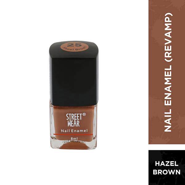 Streetwear Nail Enamel - Hazel Brown 8 Ml