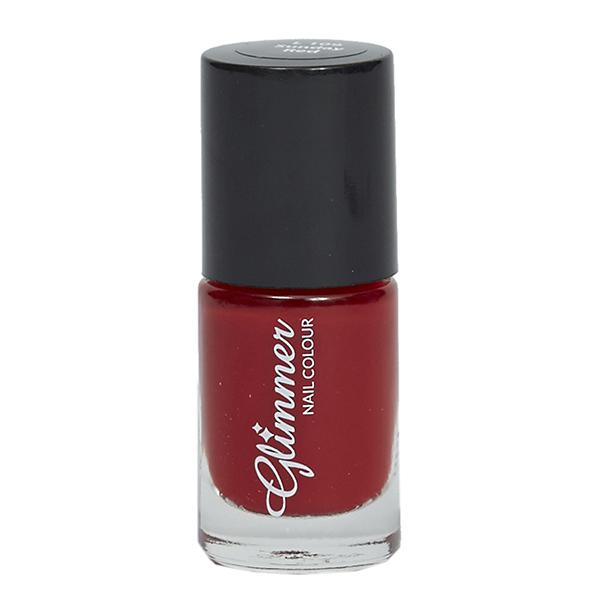 Glimmer Nail Polish Sunday Red 5 ml - Nail Polish