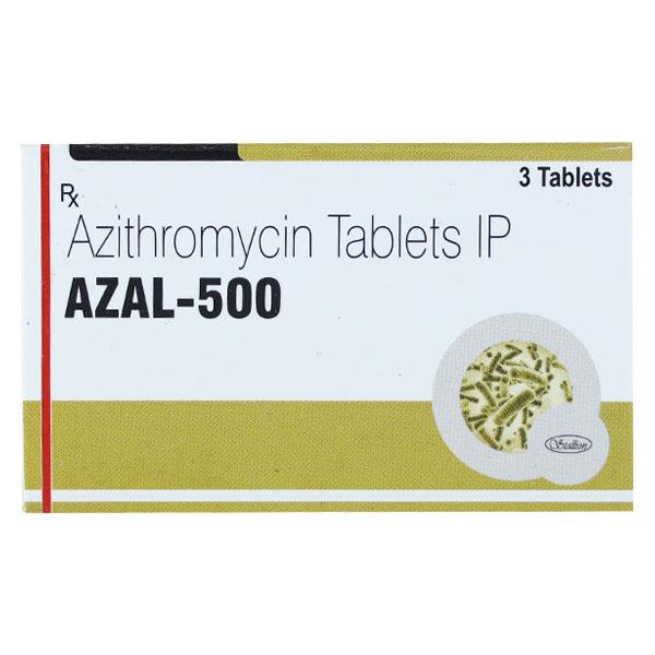 AZAL 500 Tablet 3's - Bacterial Infections-Mac