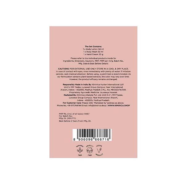 Kimirica Little Heart Bath Kit 130ml 1's - Bath Kits & Sets