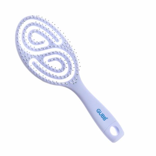 GUBB Oval Vent Brush , Vented Hair Brush (Lilac) - French Hues 1's