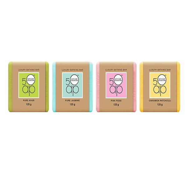 50 ap Luxury Bathing Bar - Basil & Parlsey 125 gm - Hand Wash & Soaps