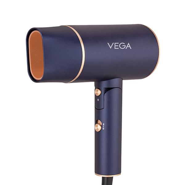 Netmeds | Vega Ionic 1400W Foldable Hair Dryer for Men and Women with 2 Heat/Speed Settings, (VHDH-35) 496 gm