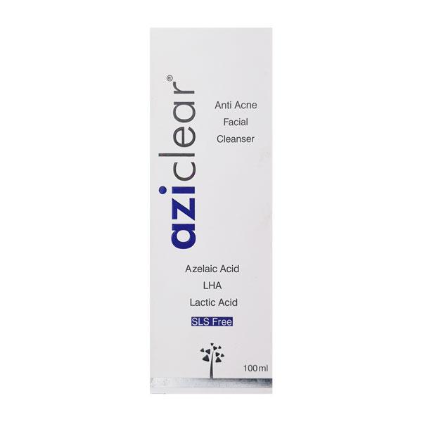Netmeds | AZICLEAR ANTI ACNE FACIAL Cleanser 100ml