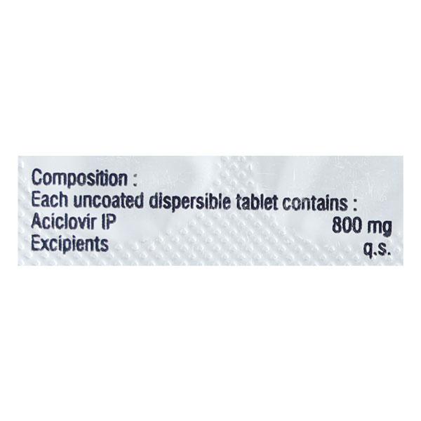 Herpikind 800mg Tablet 10'S - Viral infections-Ant
