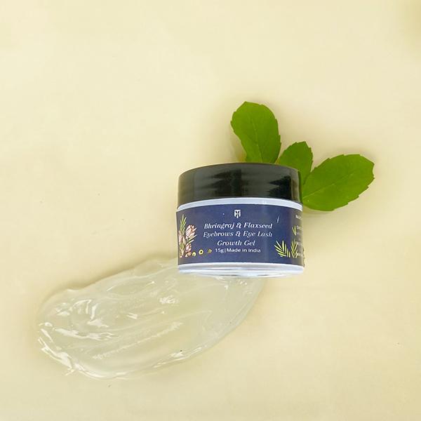 Netmeds | The Hade Bhringaraj and Flaxseed Eyebrow and Eye Lash Growth Gel 15 gm