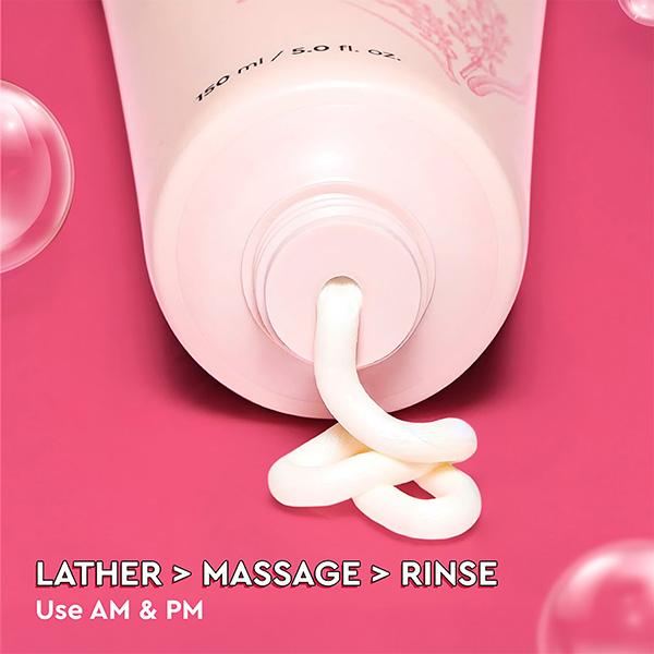 The Face Shop Rice Water Bright Foaming Cleanser- Best Korean Face Wash for Glowing Skin 150 ml - Face Wash & Cleansers