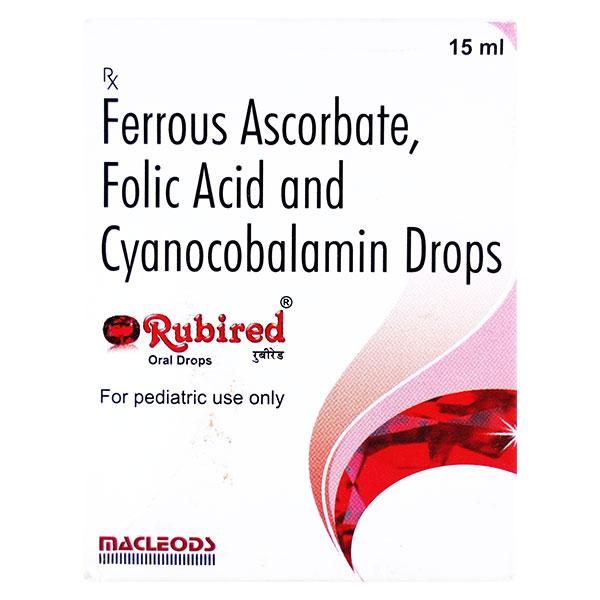 Rubired Drops 15ml - Iron Supplement/Anaemia-Vma