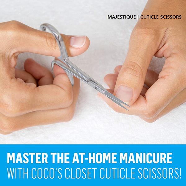 Majestique Stainless Steel Beauty Scissor and Blades 1's - Others