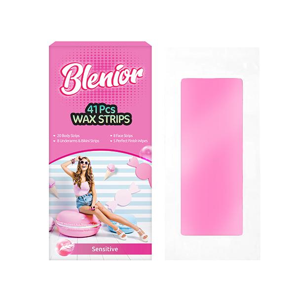 Blenior Wax Strips Complete Set Sensitive 41 Pcs 1's - Shaving & Hair Removal