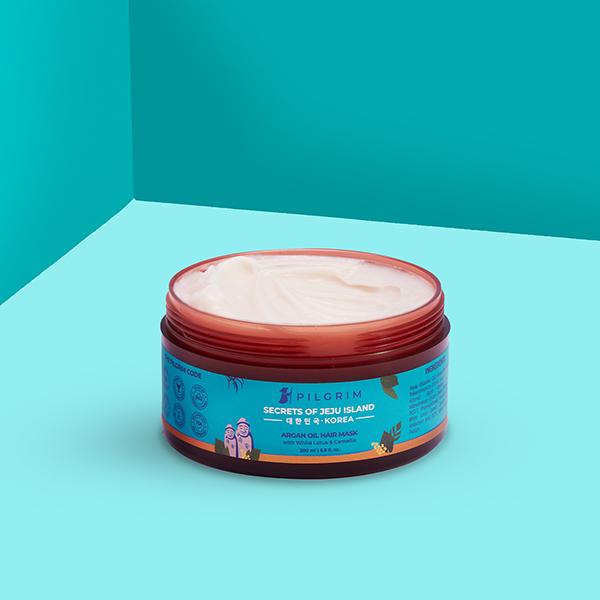 Pilgrim Argan Oil Hair Mask 200ml - Hair Masks & Packs