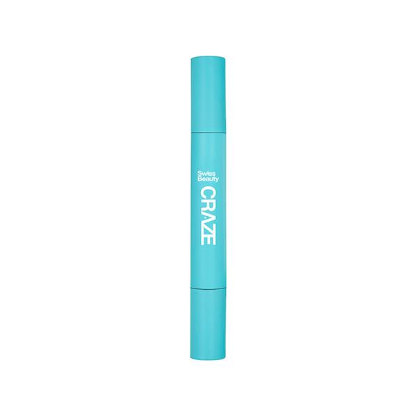 Netmeds | Swiss Beauty Craze Eyeliner And Stamp Duo Black 2.8 ml