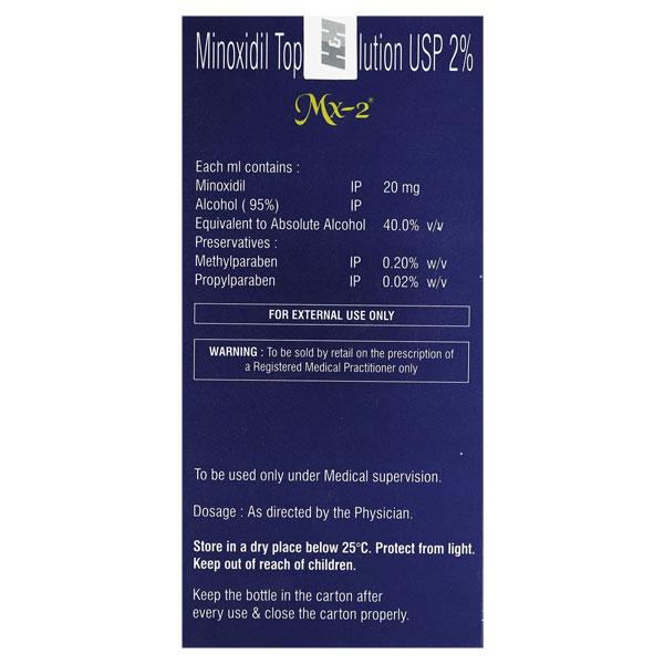 MX 2% Topical Solution 60ml - Hair Loss-Oth