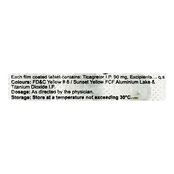 TICAGAT 90mg Tablet 14's - Blood Clot-Ant