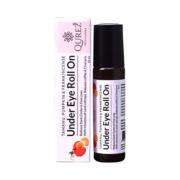 Qurez Tamanu Pumpkin & Frankincense Under Eye Roll On 10 ml