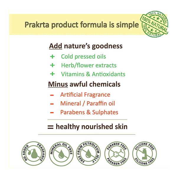 Prakrta Face & Body Scrub - Mint & Almond Skin Polisher 90 ml - Face Scrubs