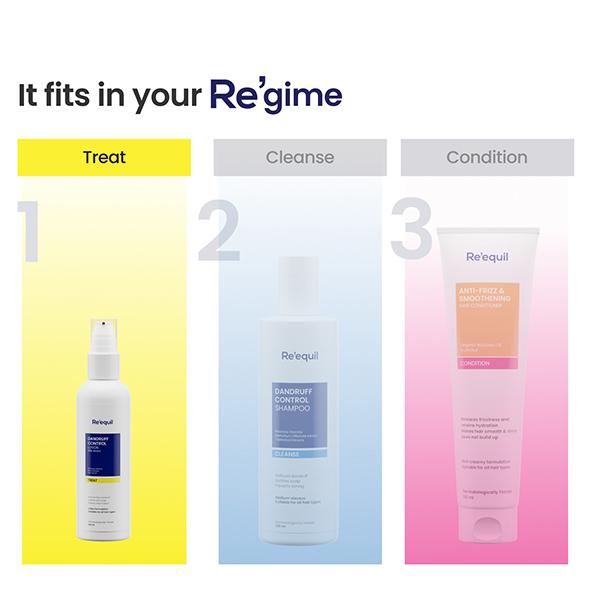 Reequil Pre Wash Anti - Recurrence Dandruff Lotion 100 ml - Hair Lotions & Tonics