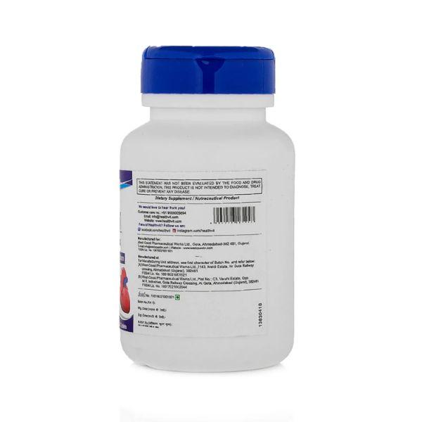 Healthvit High Absorption CoQ Vit Coenzyme Q-10 - 600 mg-Capsules 60's - General Health