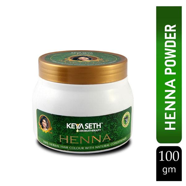 Netmeds | Keya Seth Aromatherapy Henna Herbal Hair Colour with Natural Conditioner Powder 200gm