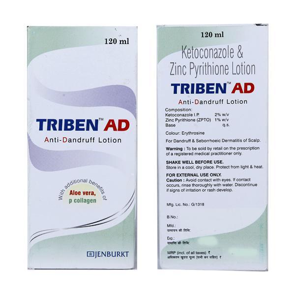 Triben AD Lotion 120ml - Fungal Infections-Taa