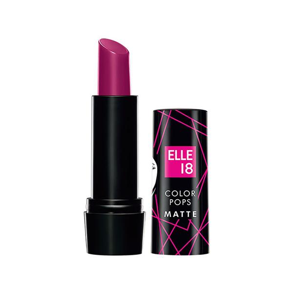 Elle 18 Color Pop Matte Lip Color, W13, Grape Riot 4.3 gm - Lipsticks