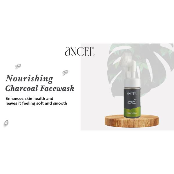 Ancel Charcoal Foaming Face Wash 100 ml - Face Washes